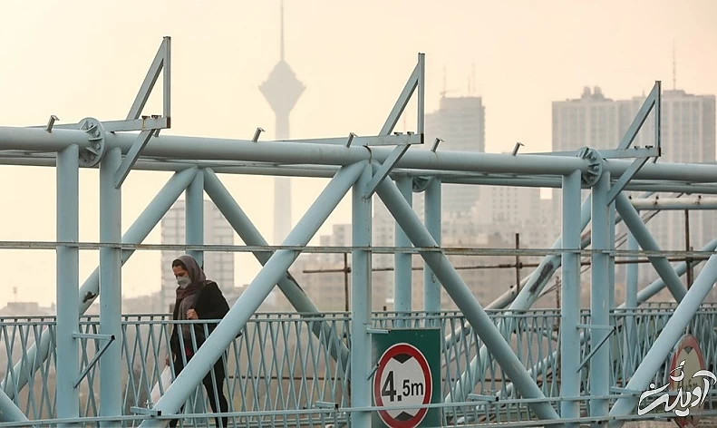 (تصاویر) شرایط ناسالم هوای تهران